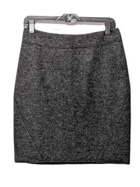 NWT INDIGENOUS Alpaca Wool Contrast Stitch Wool Skirt S